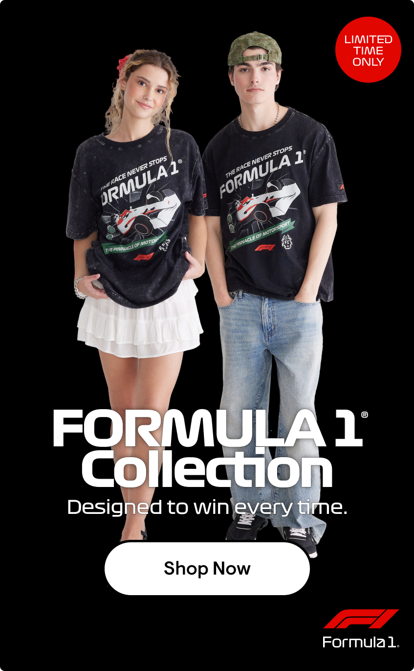 Formula1: Designed to win every time. Shop Now