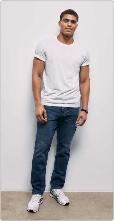 blue jeans männer