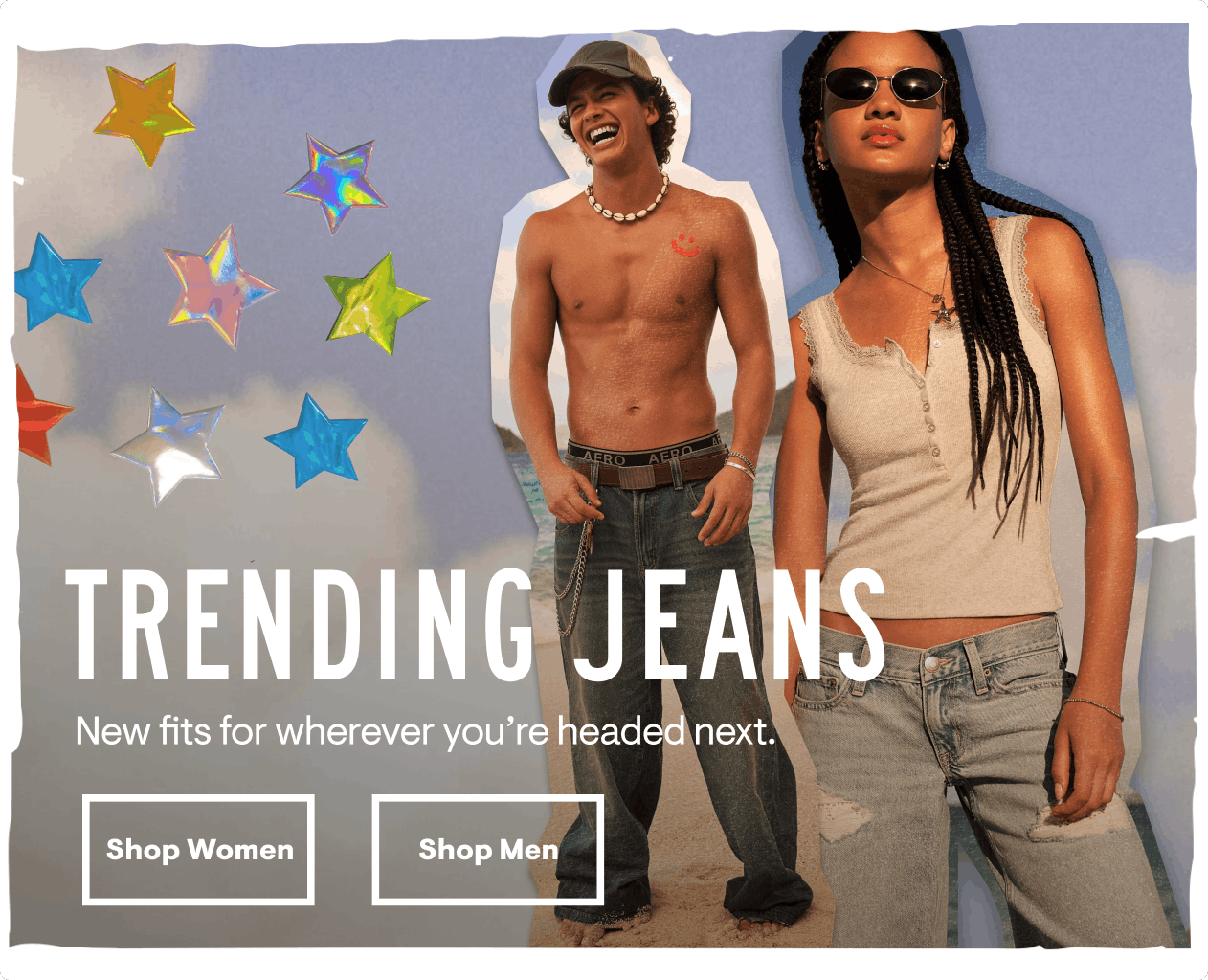 Trending Jeans: New fits for wherever you're headed next.
