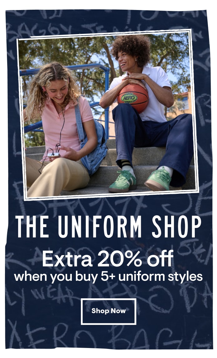 The Uniform Shop: Extra 20% off when you buy 5+ uniform styles. Shop Now