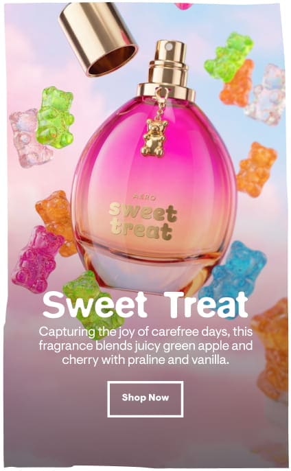 Sweet Treat: Capturing the joy of carefree days, this fragrance blends juicy green apple and cherry with praline and vanilla. Shop Now