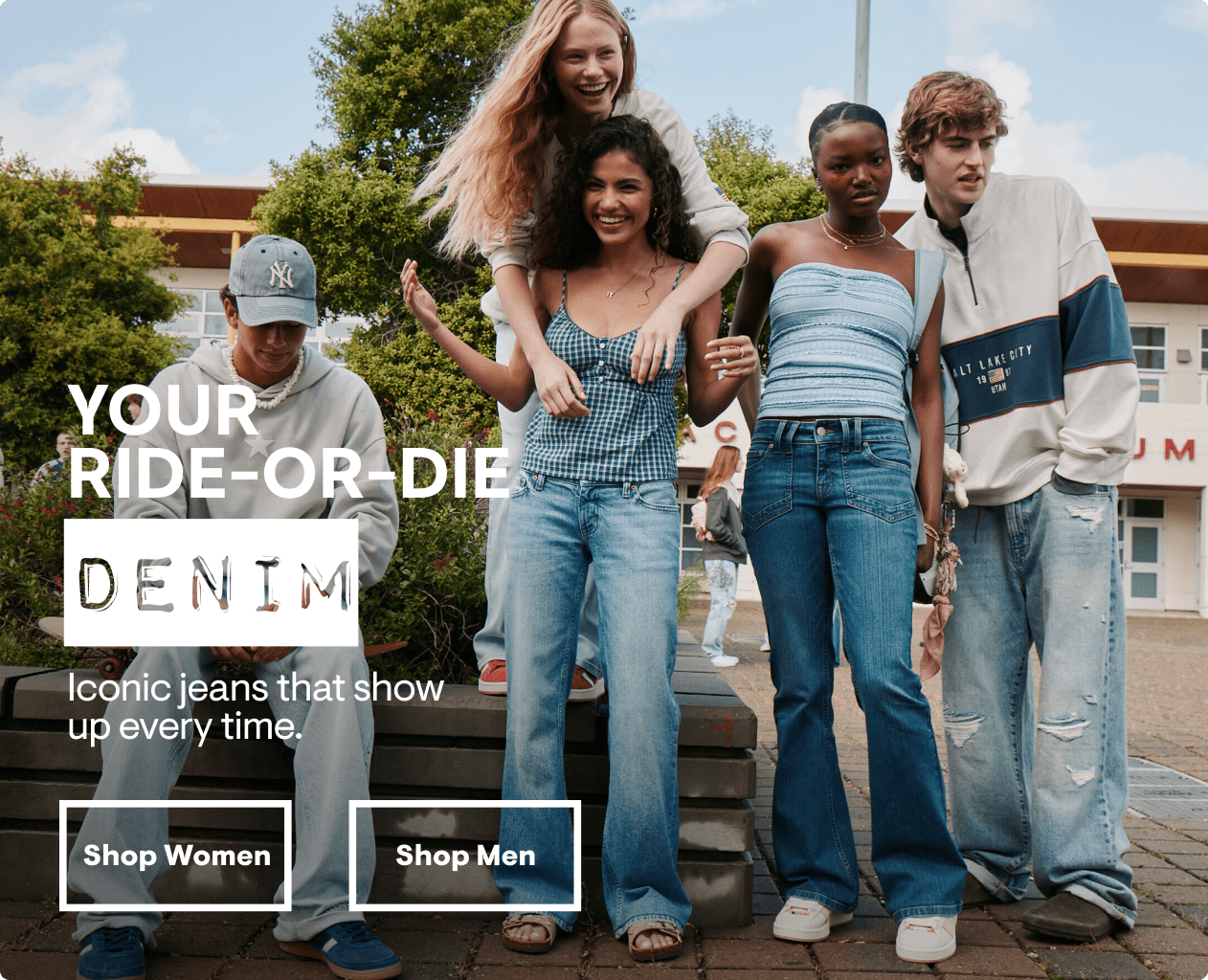 Your Ride-or-Die Denim: Iconic jeans that show up every time.