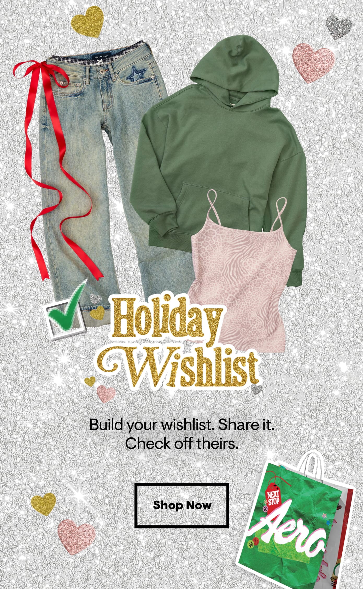 Holidy wishlist- build your wishlist. share it. check off theirs - Get the app