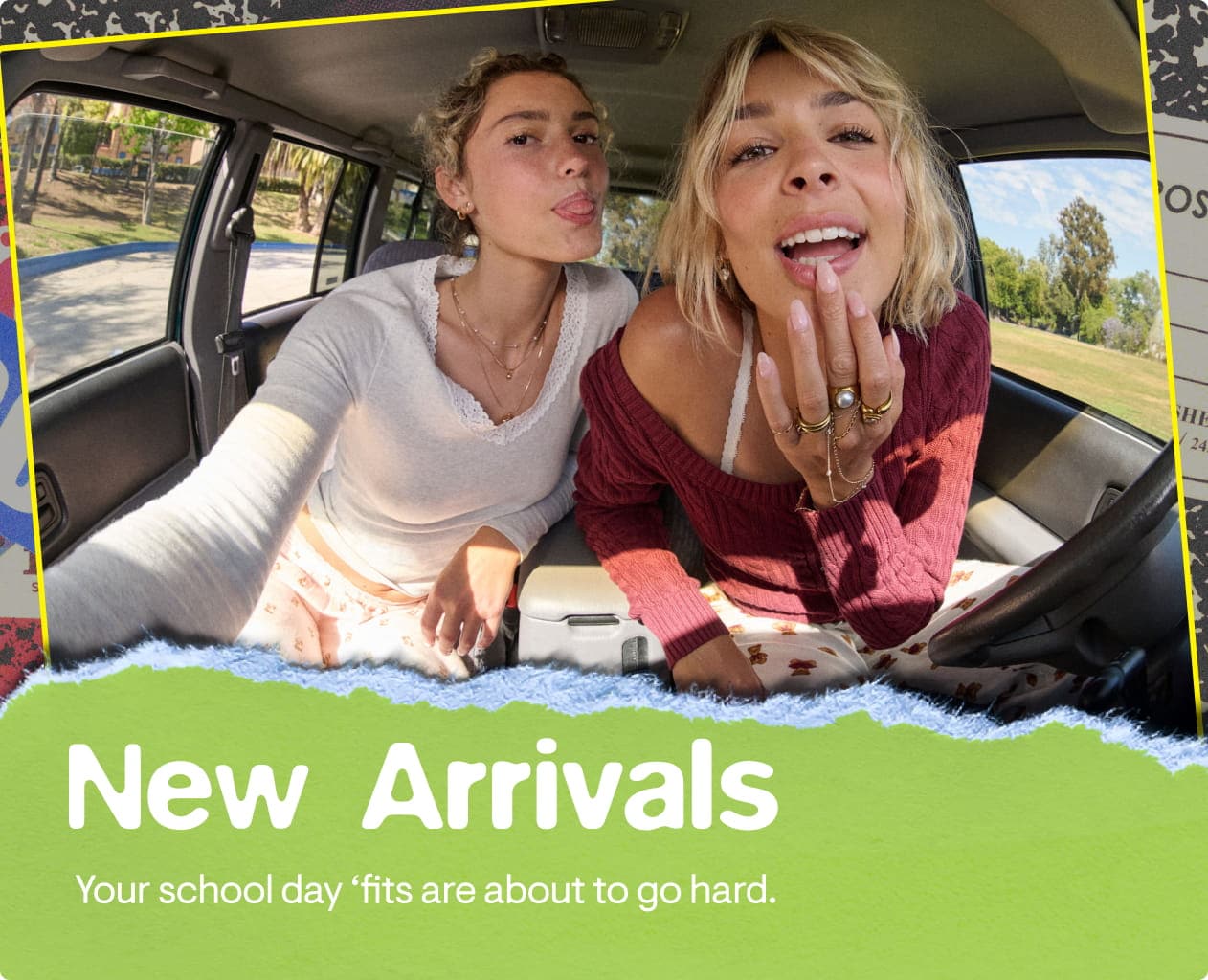 New ArrivlaS: Your school day 'fits are about to go hard.