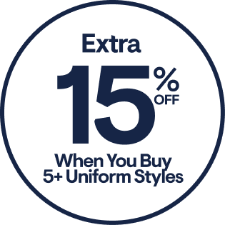 Extra 15% Off When You Buy 5+ Uniform Styles