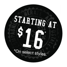 Starting at $16