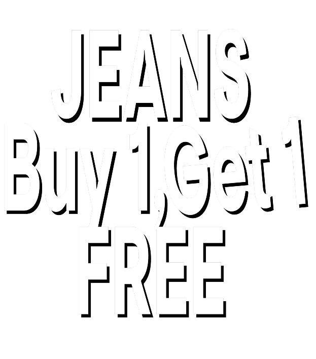 Buy 1 Get 1 Free Jeans