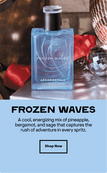 Frozen Waves: A cool, energizing mix of pineapple, bergamont, and sage that captures the rush of adventure in every spritz. Shop Now