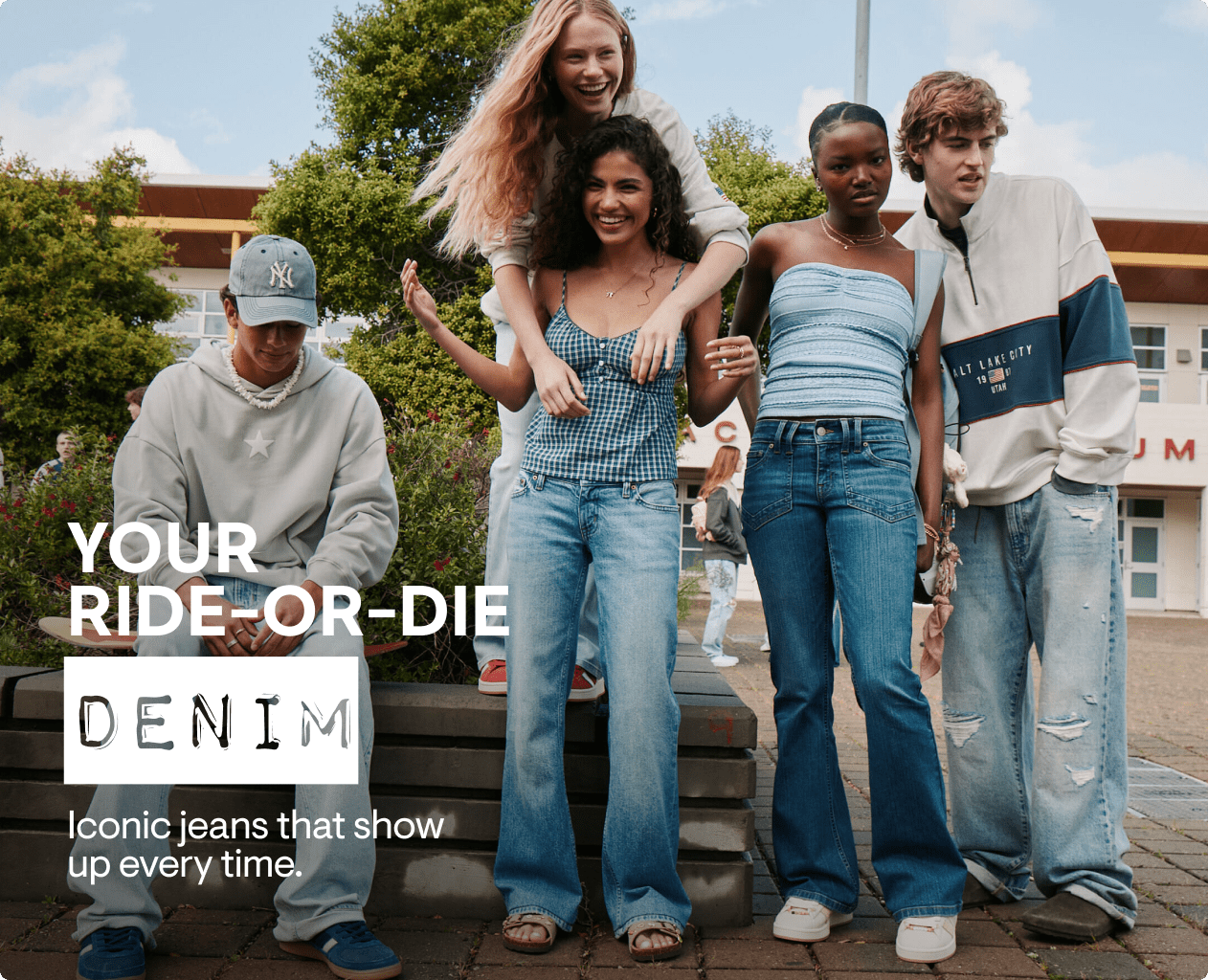 Your Ride-or-Die Denim: Iconic jeans that show up every time.