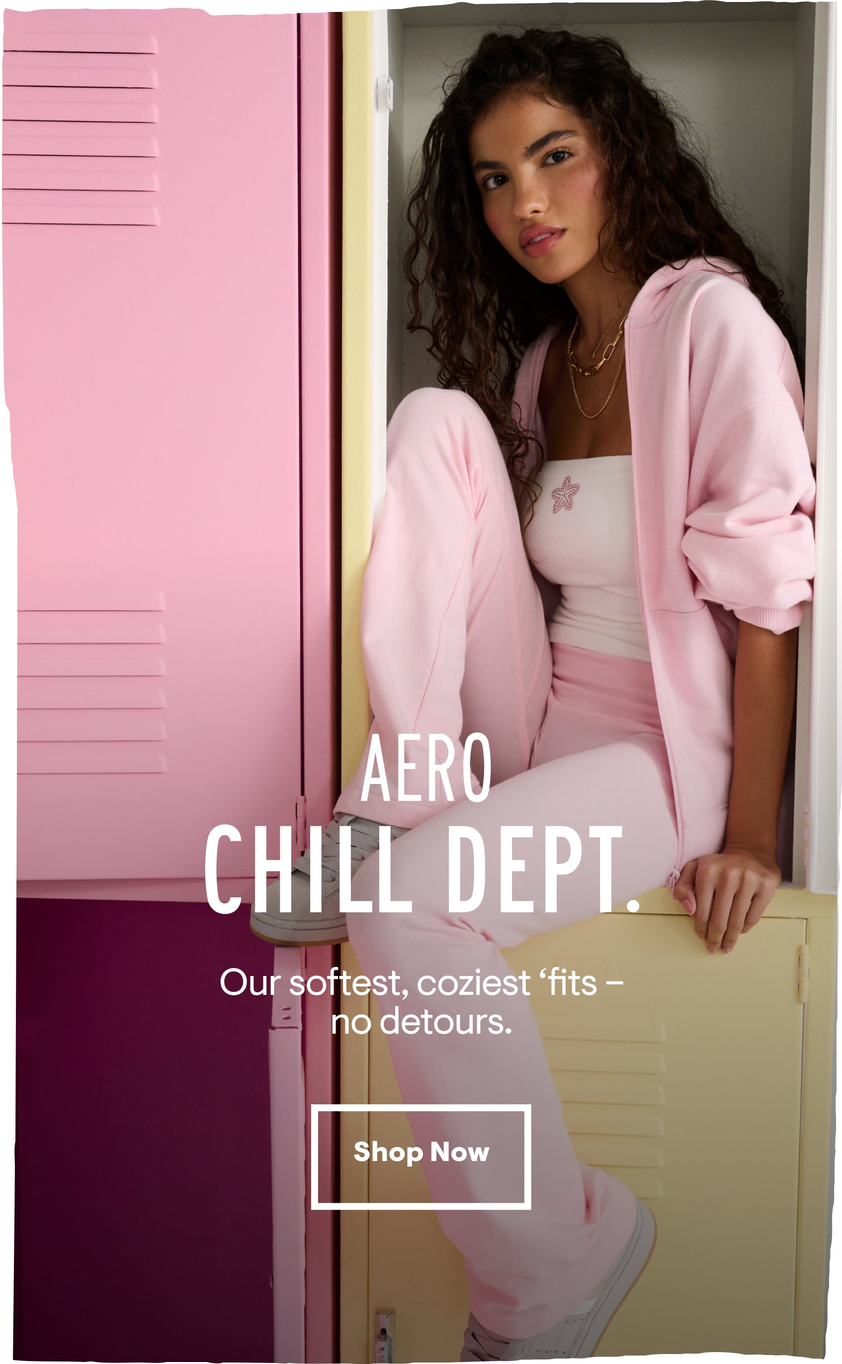 Aero Chill Dept.: Our softest, coziest 'fits - no detours. Shop Now