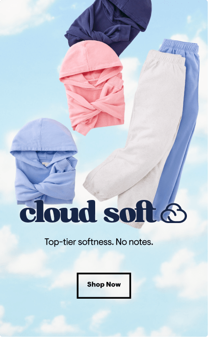 Cloudsoft: Top-tier softness. No notes. Shop Now