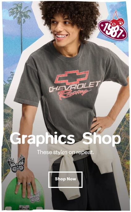 Graphics Shop: These styles on repeat. Shop Now