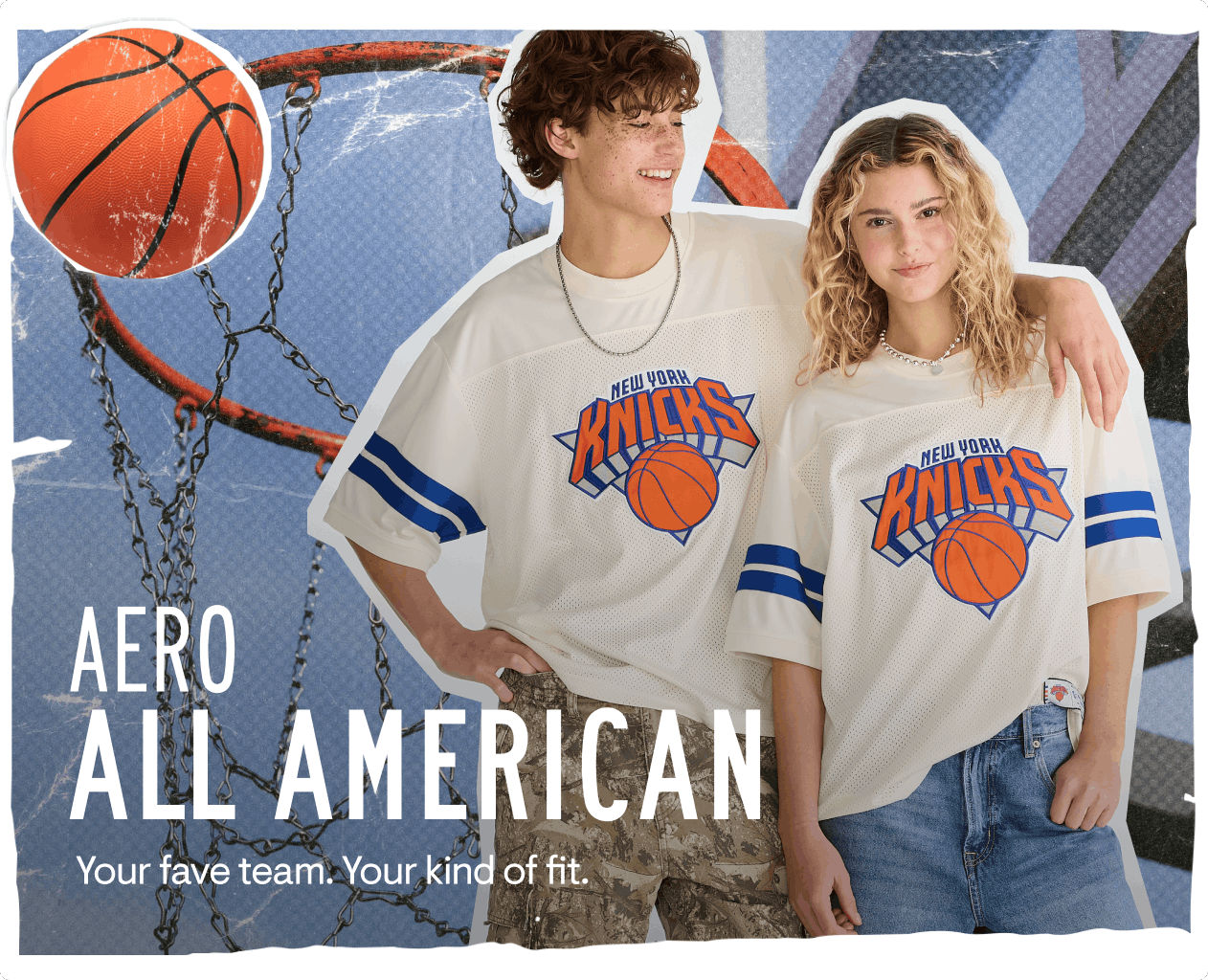 Aero All American: Your fave team. Your kinda fit.