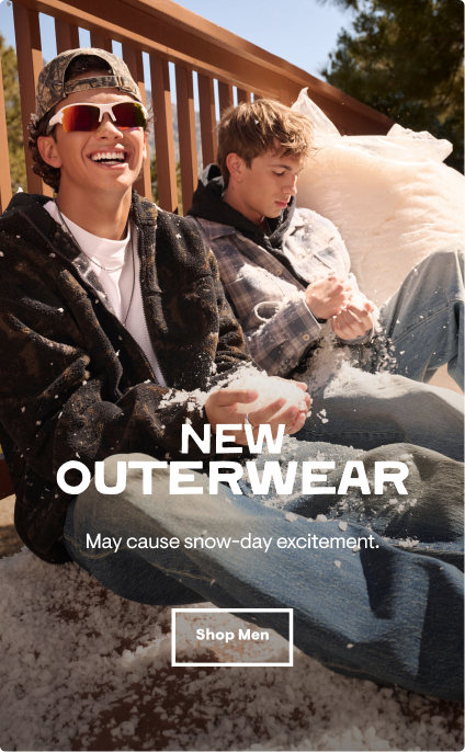 New Outerwear: May cause snow-day excitement. Shop Men