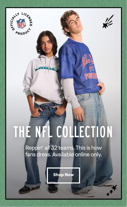 The NFL Colleciton: Reppin' all 32 teams. This is how fans dress. Available online only. Shop Now