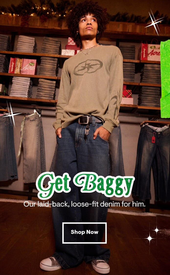 get baggy - Our laid-back, loose-fit denim for him. Shop Now