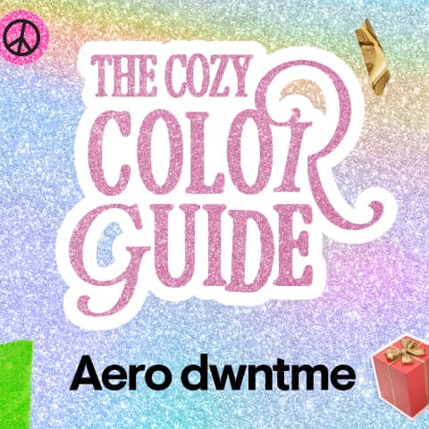 The Cozy Color Guide: Aero dwntme