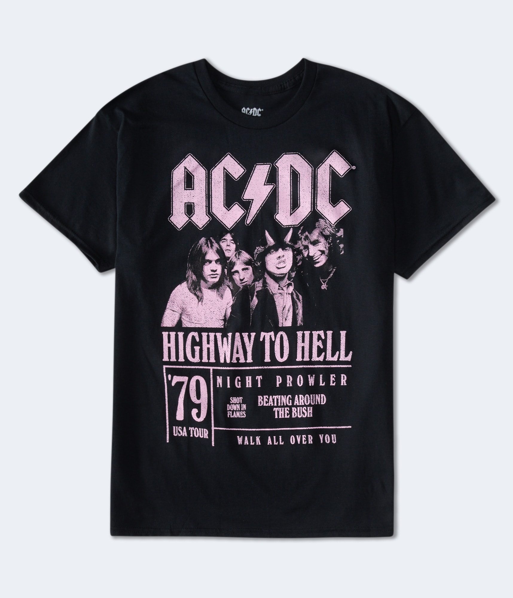 AC/DC Highway To Hell Oversized Graphic Tee