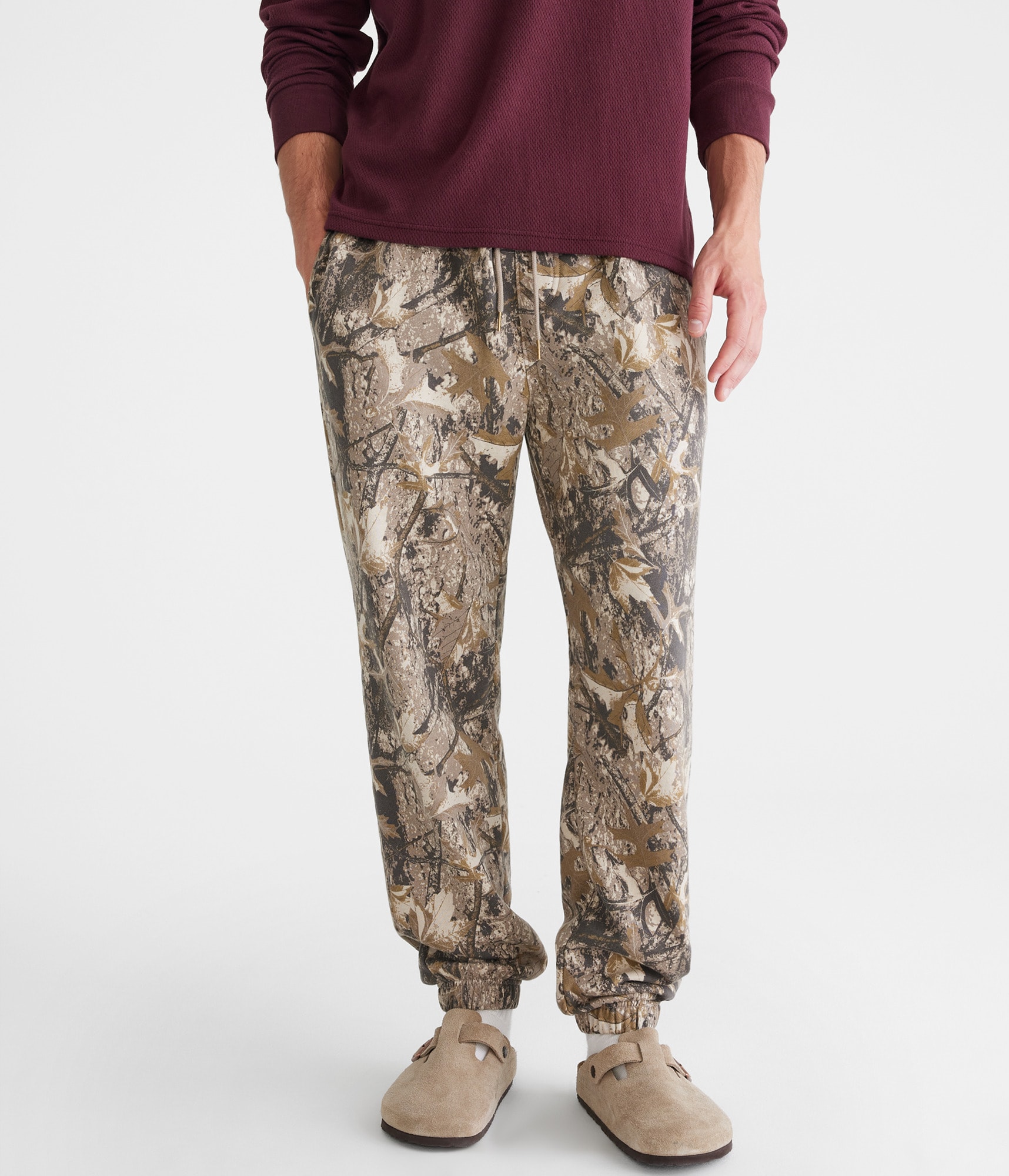 Cloud Soft Forest Camo Jogger Sweatpants