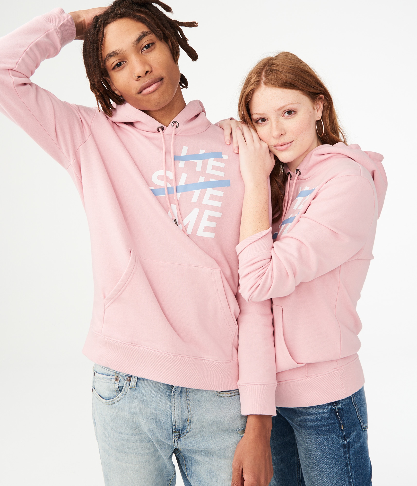 Aero One He She Me Pullover Hoodie