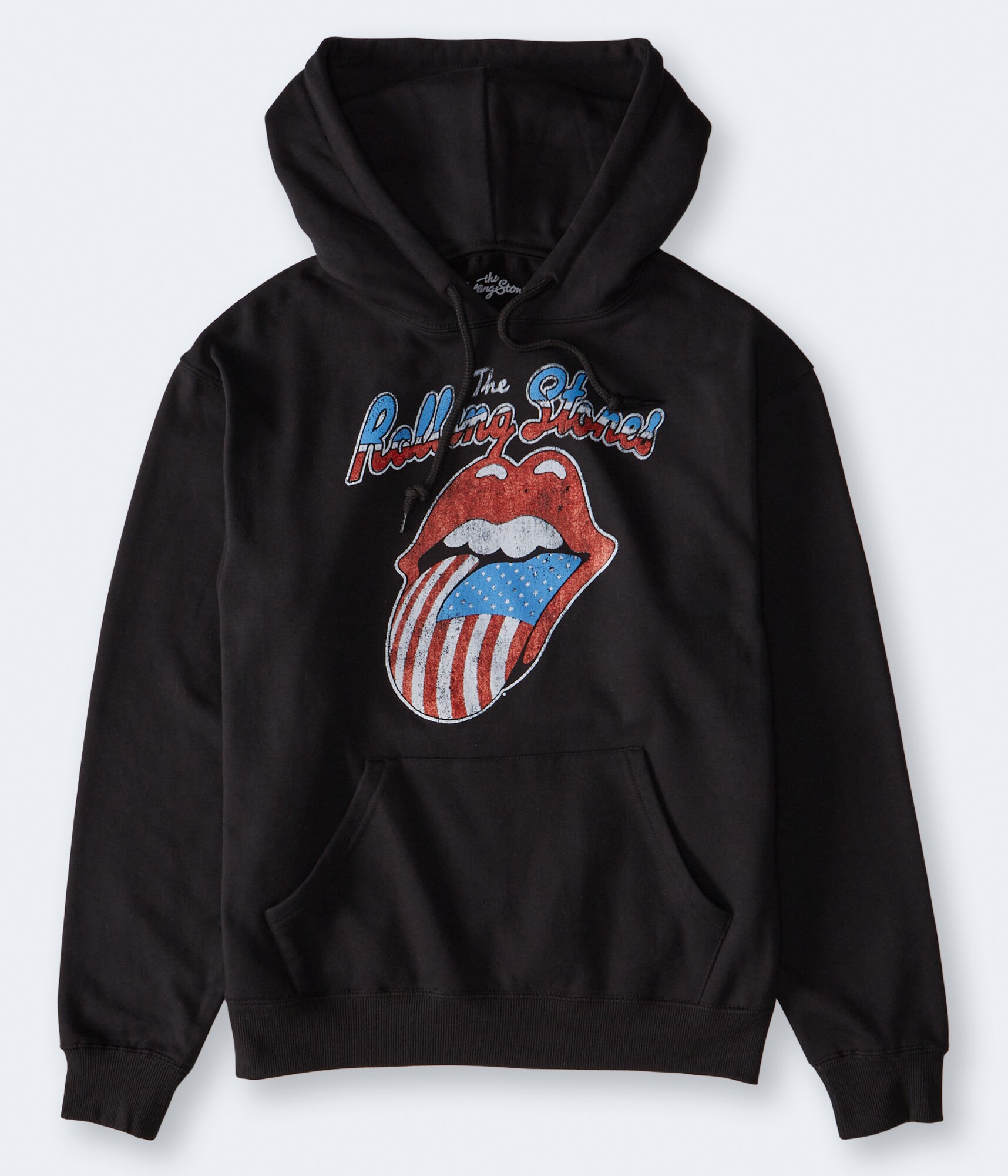パーカー・フーディ [ROCK AMERICA] ROCK PULLOVER (ROLLING STONES) 2COLORS Rolling Stones American Flag Pullover Hoodie