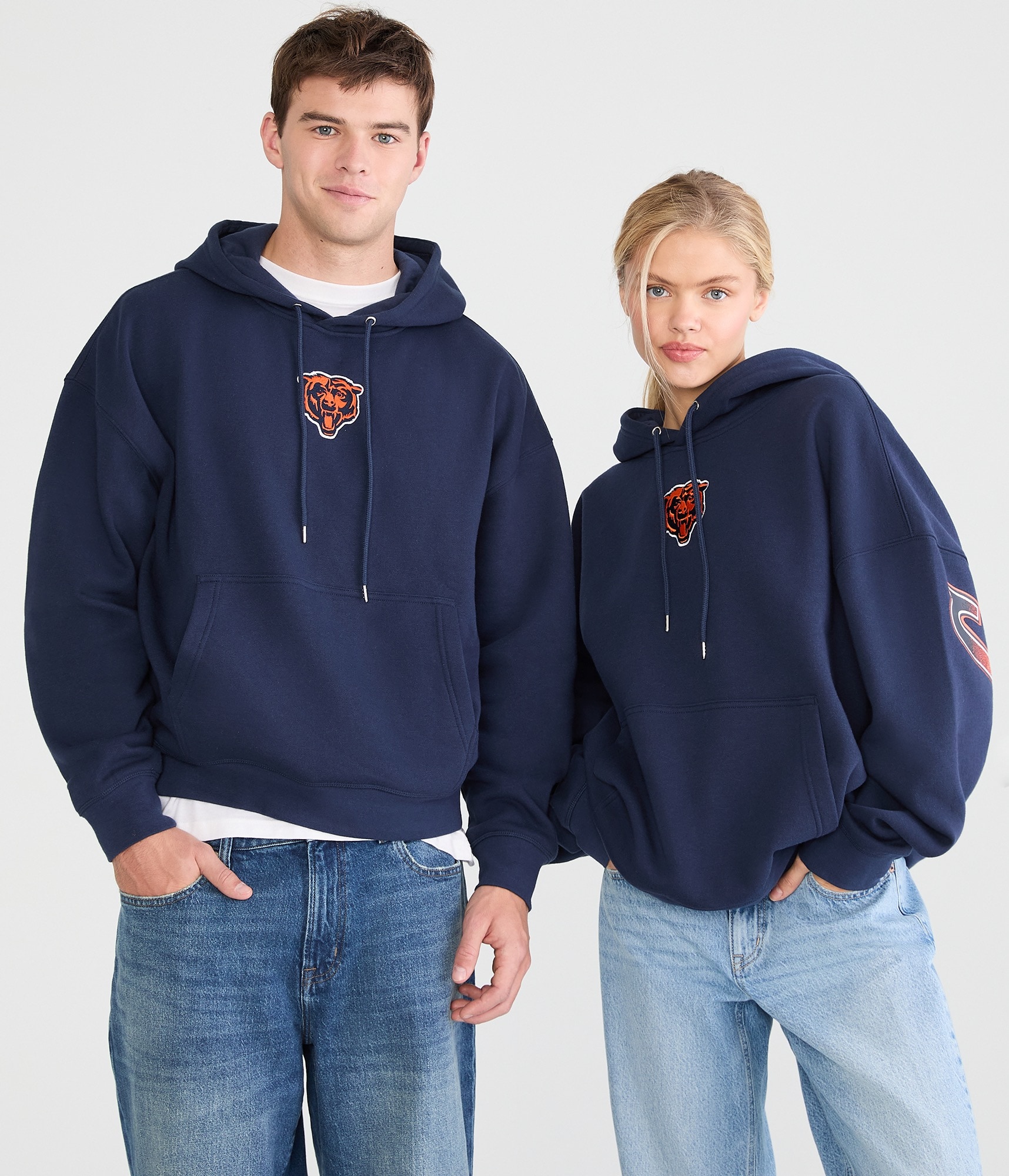Chicago Bears Helmet Pullover Hoodie