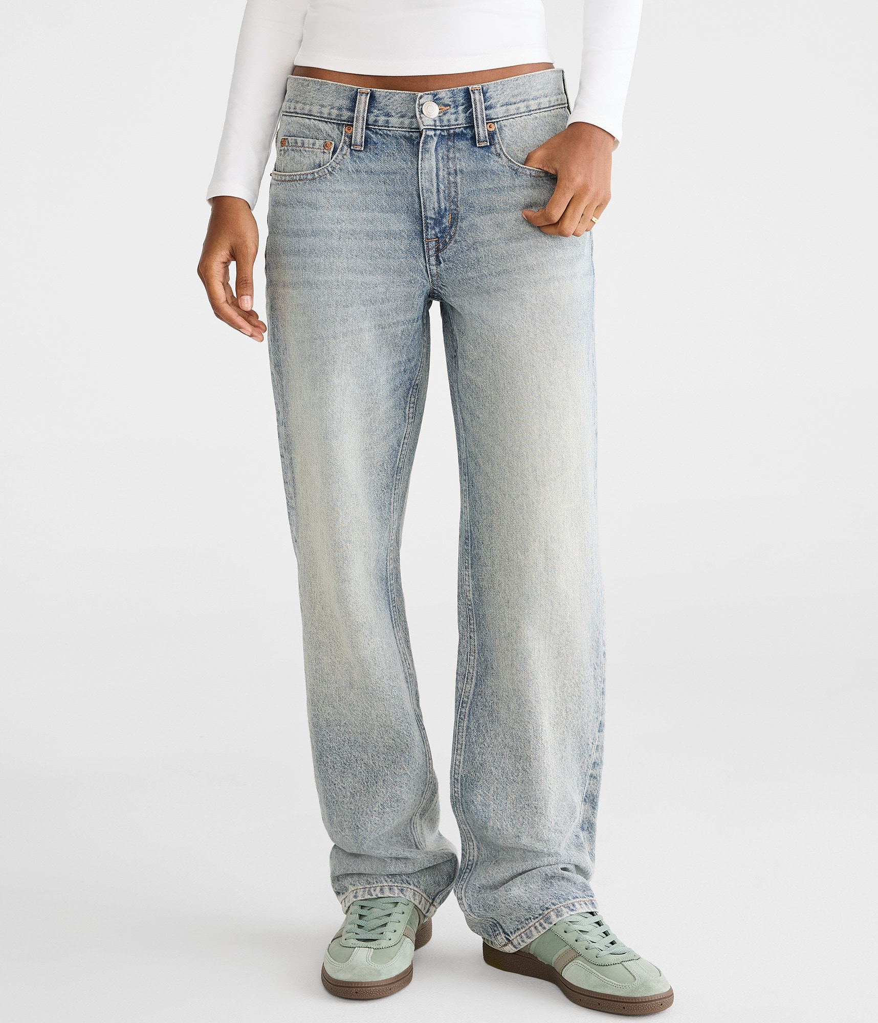 ★2025SS新作★INEGI★Embo Low-Rise Denim Pants 87014064_962_main.jpg
