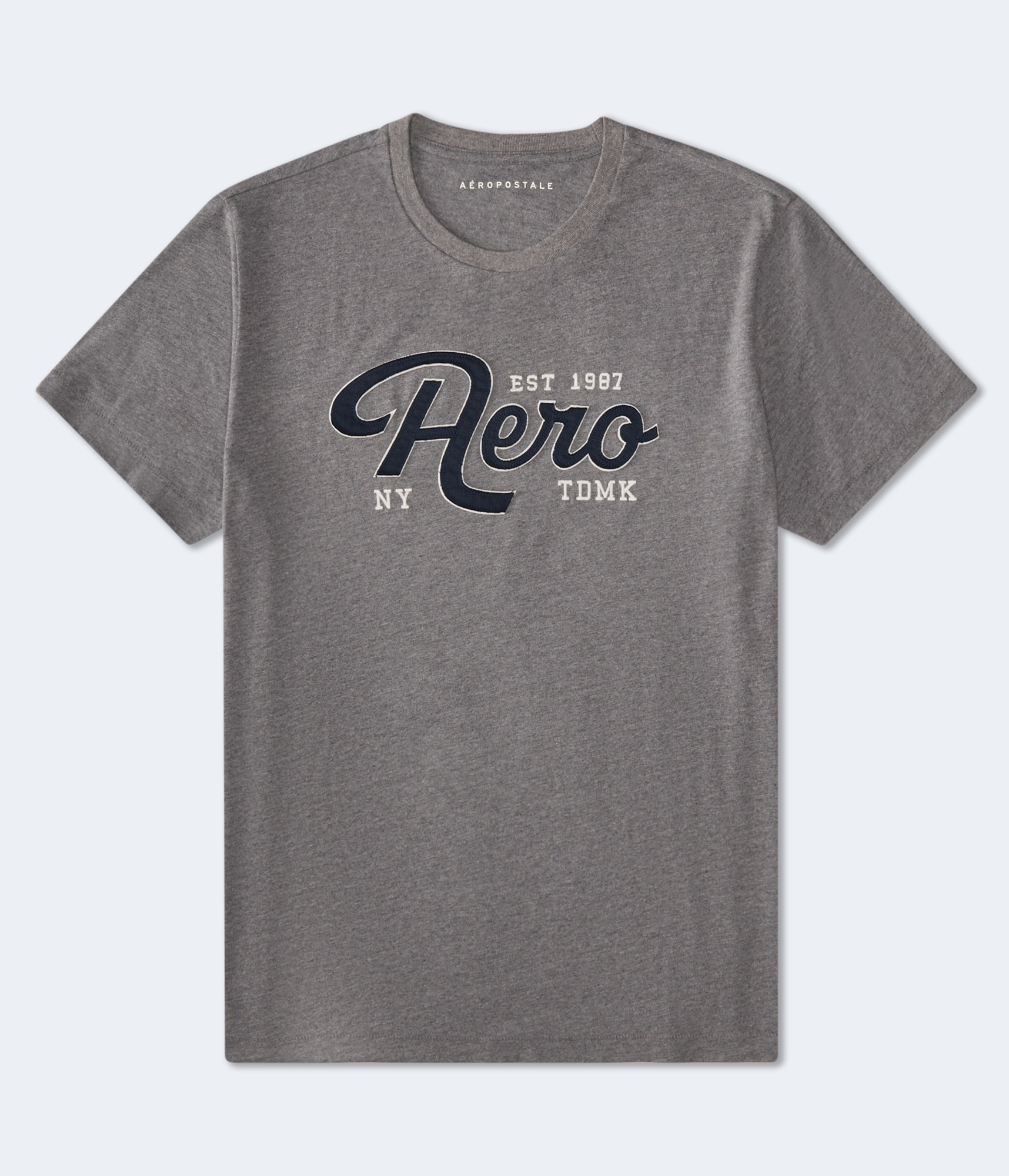 Aero Script Applique Graphic Tee