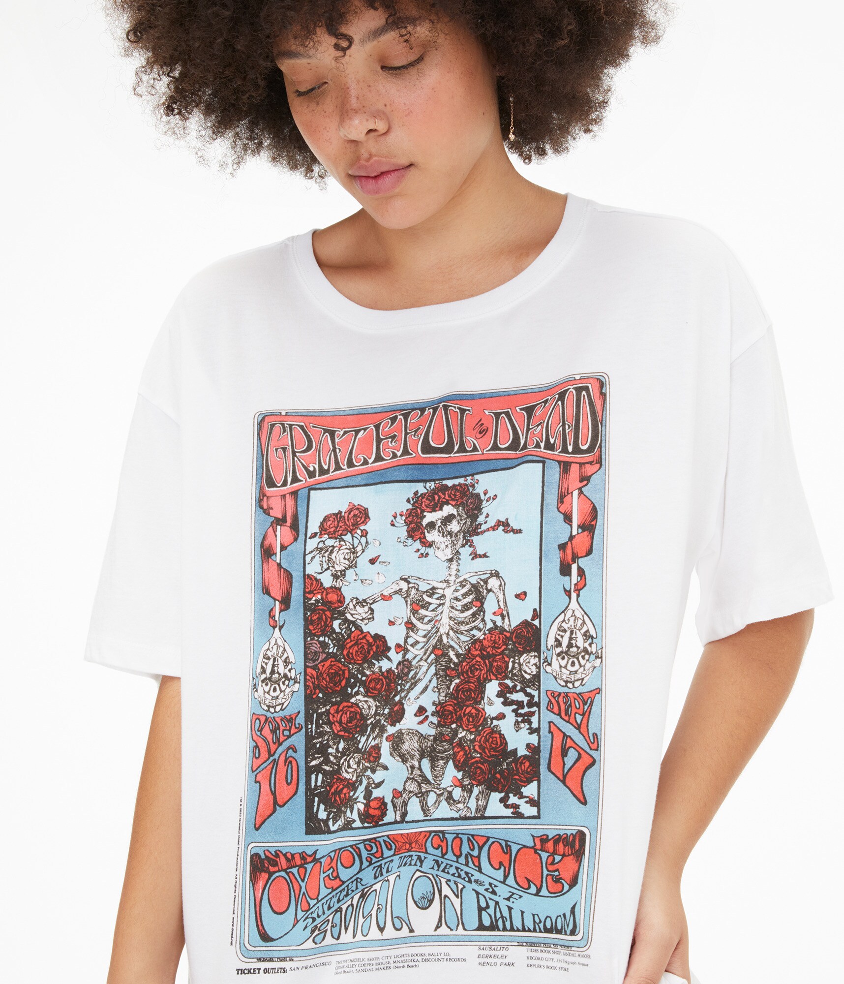 【DRYROSE】25ss OVERSIZED GRAPHIC TEE Grateful Dead Oversized Graphic Tee