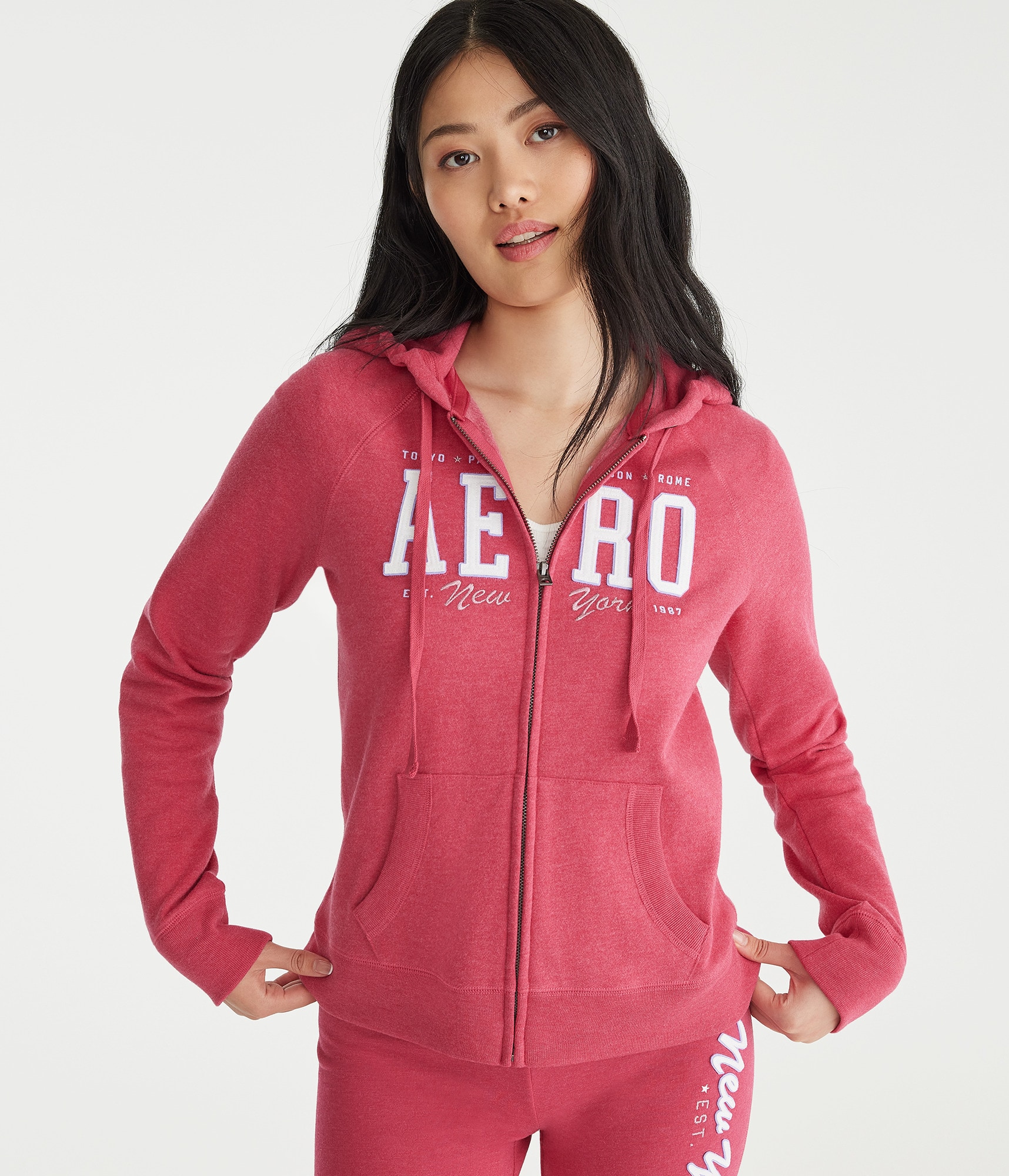 トップス THE RED THERED S w zip hoodie long THEREDTHREAD / ザレッドスレッド】S w zip hoodie long