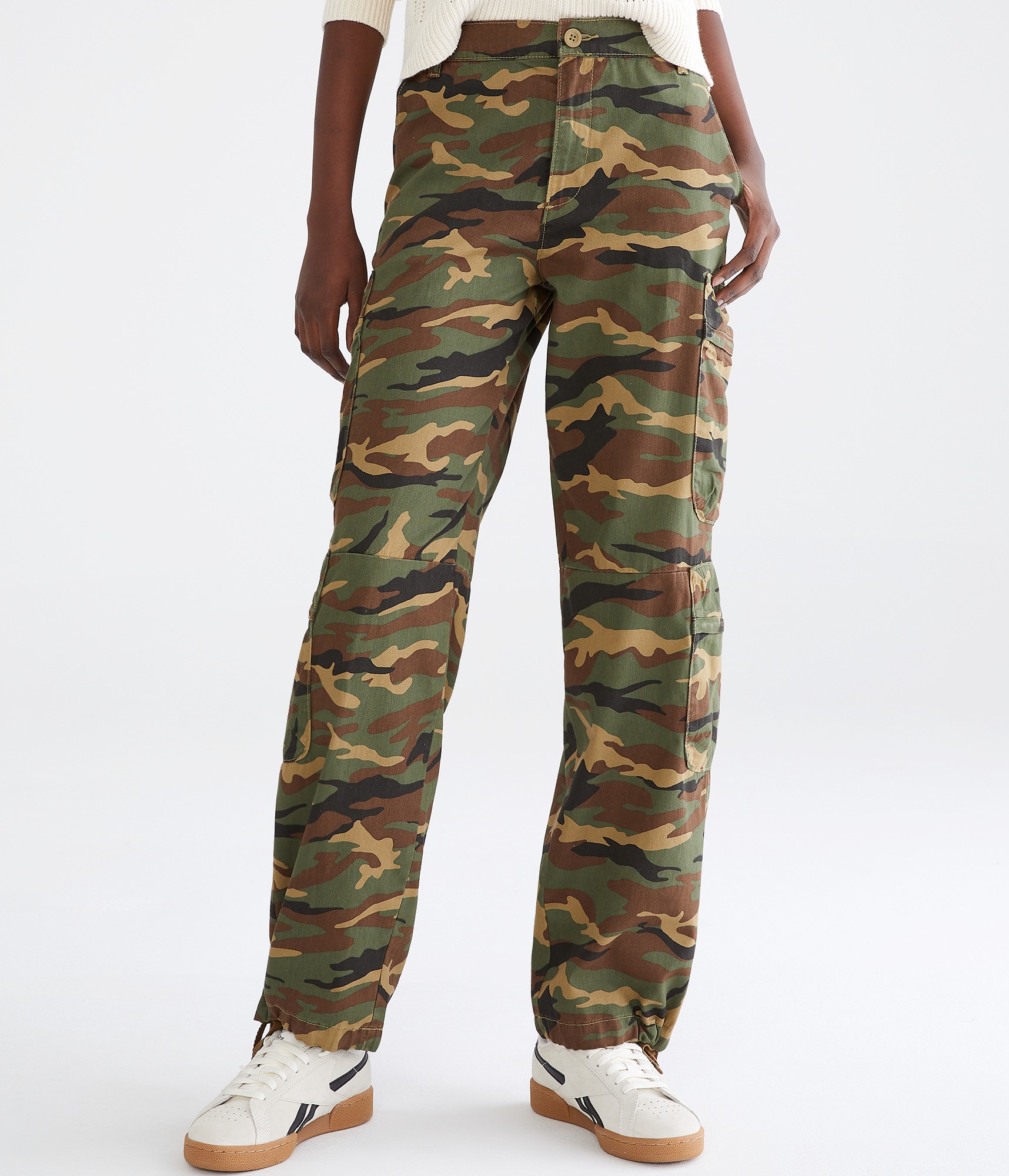 L'Appartement☆Cargo Cami All in One Forest Camo Baggy Cargo Pants