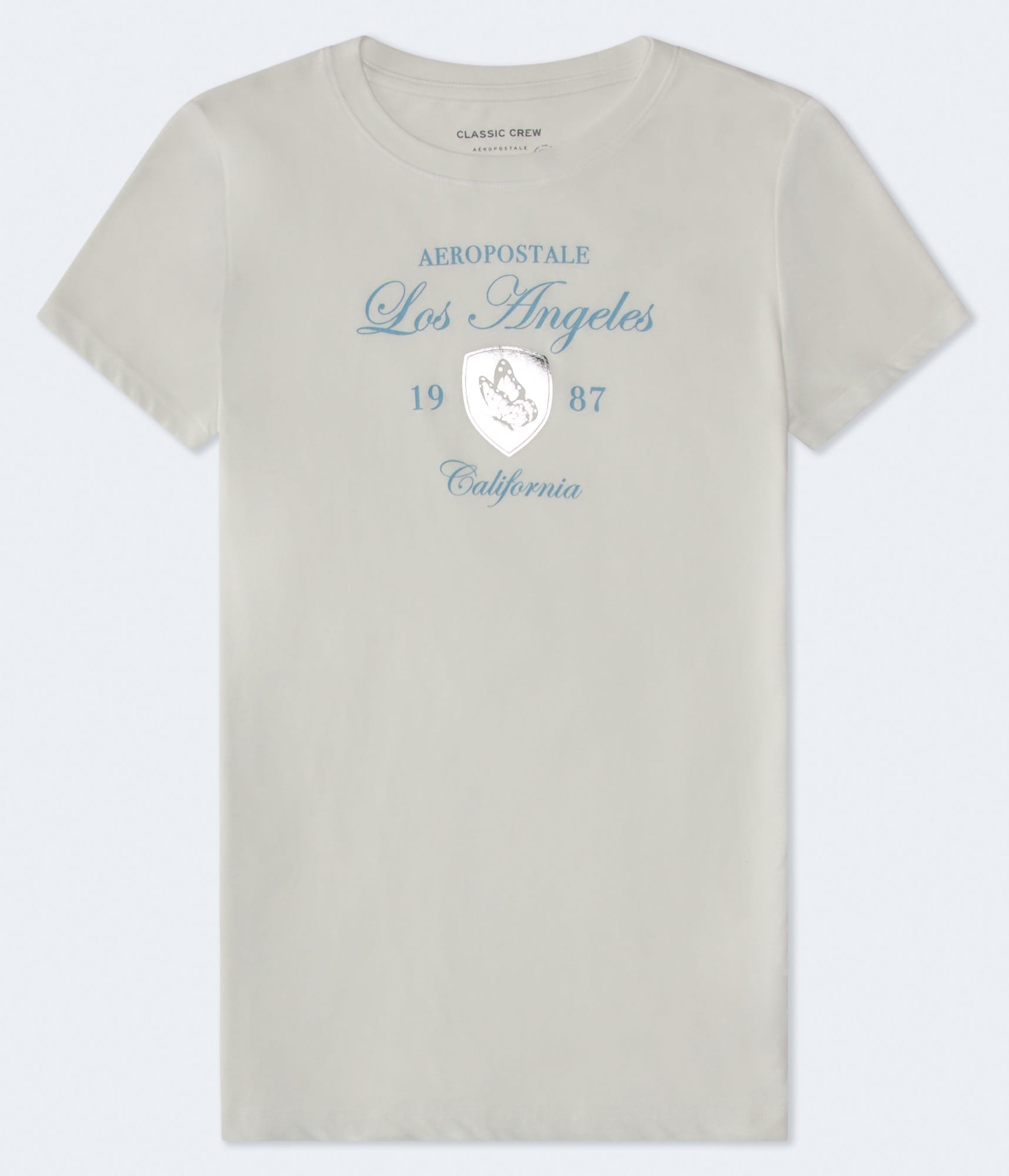 Los Angeles Butterfly Foil Graphic Tee