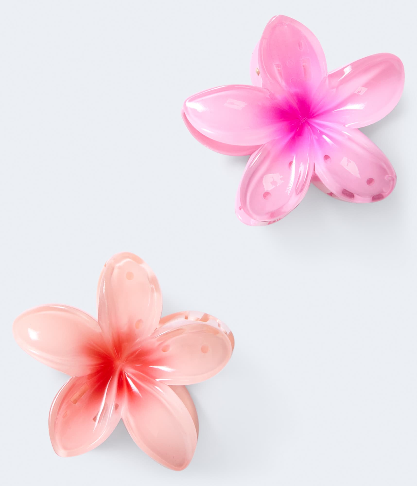 Hibiscus Flower Claw Hair Clip 2-Pack