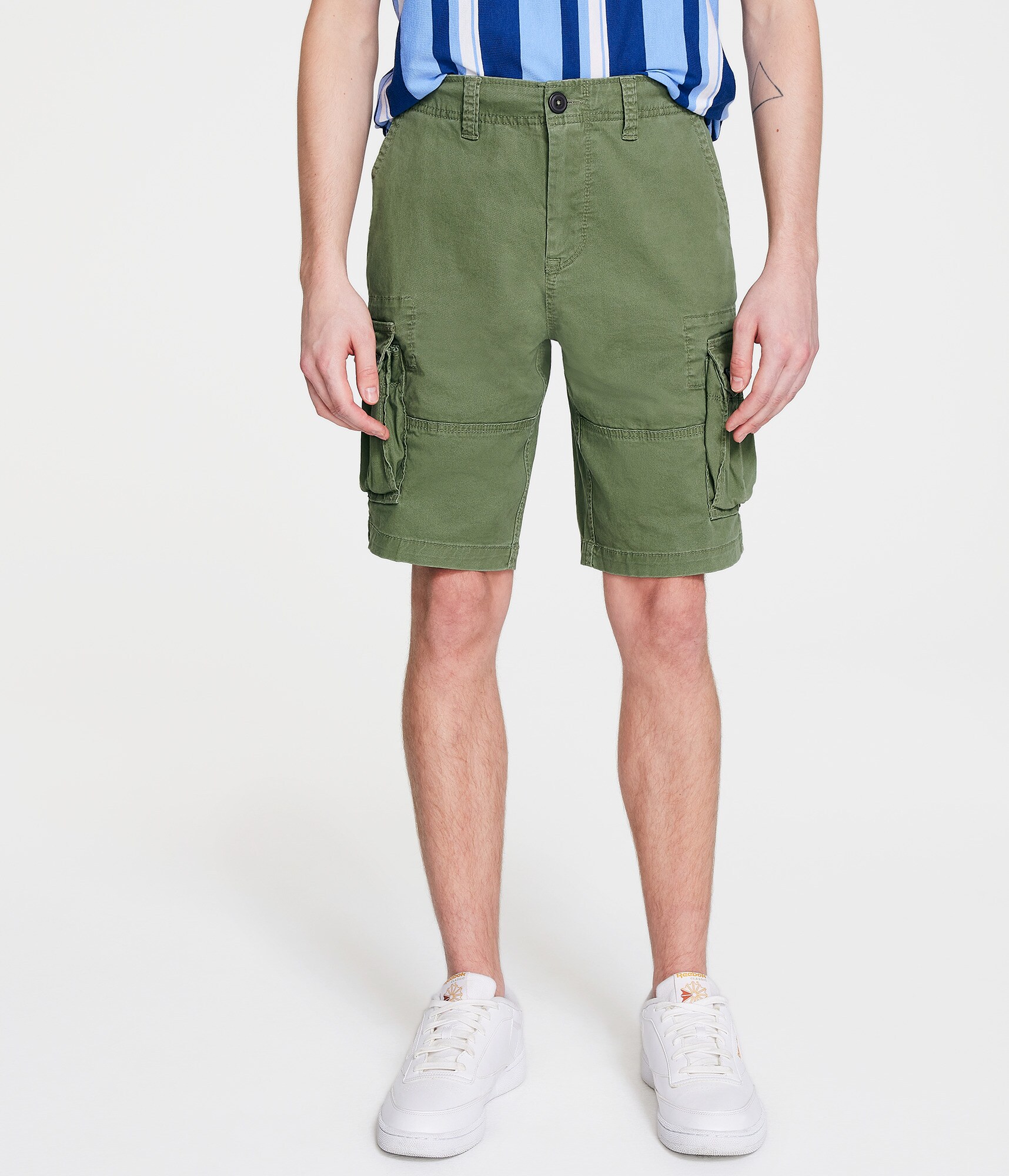 パンツ CARORIE CLEAN TECH TWILL CARGO SHORTS CARORIE CLEAN