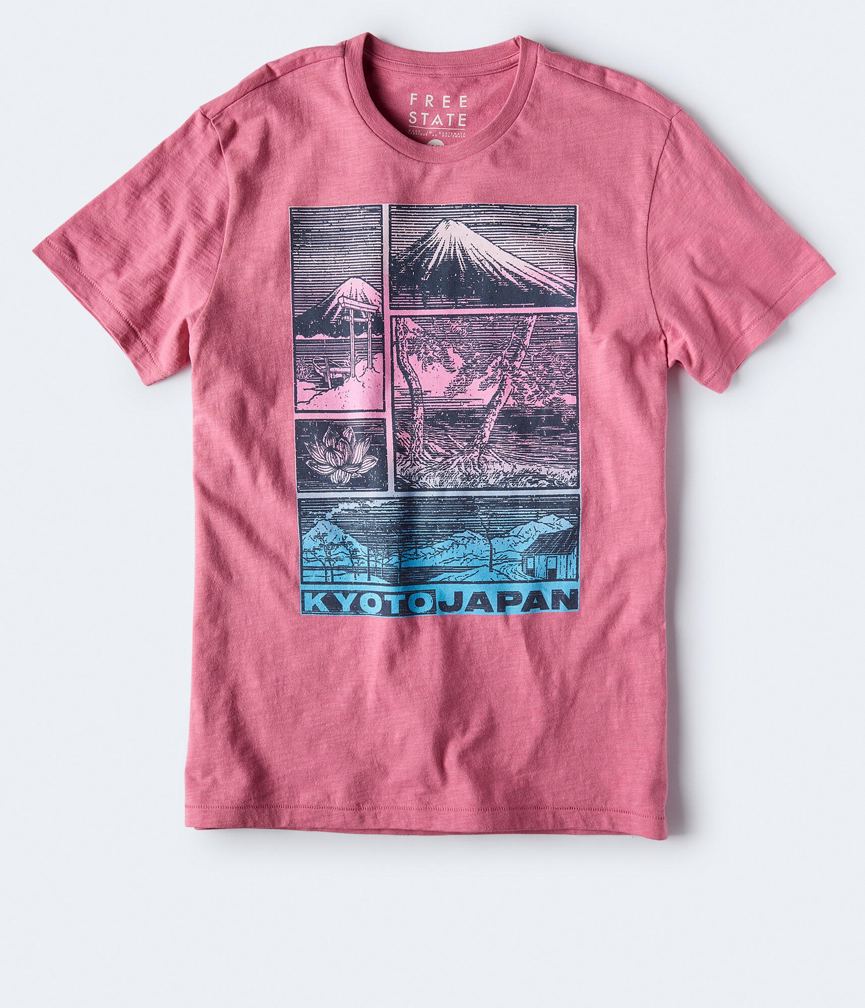 Free State Kyoto Japan Graphic Tee