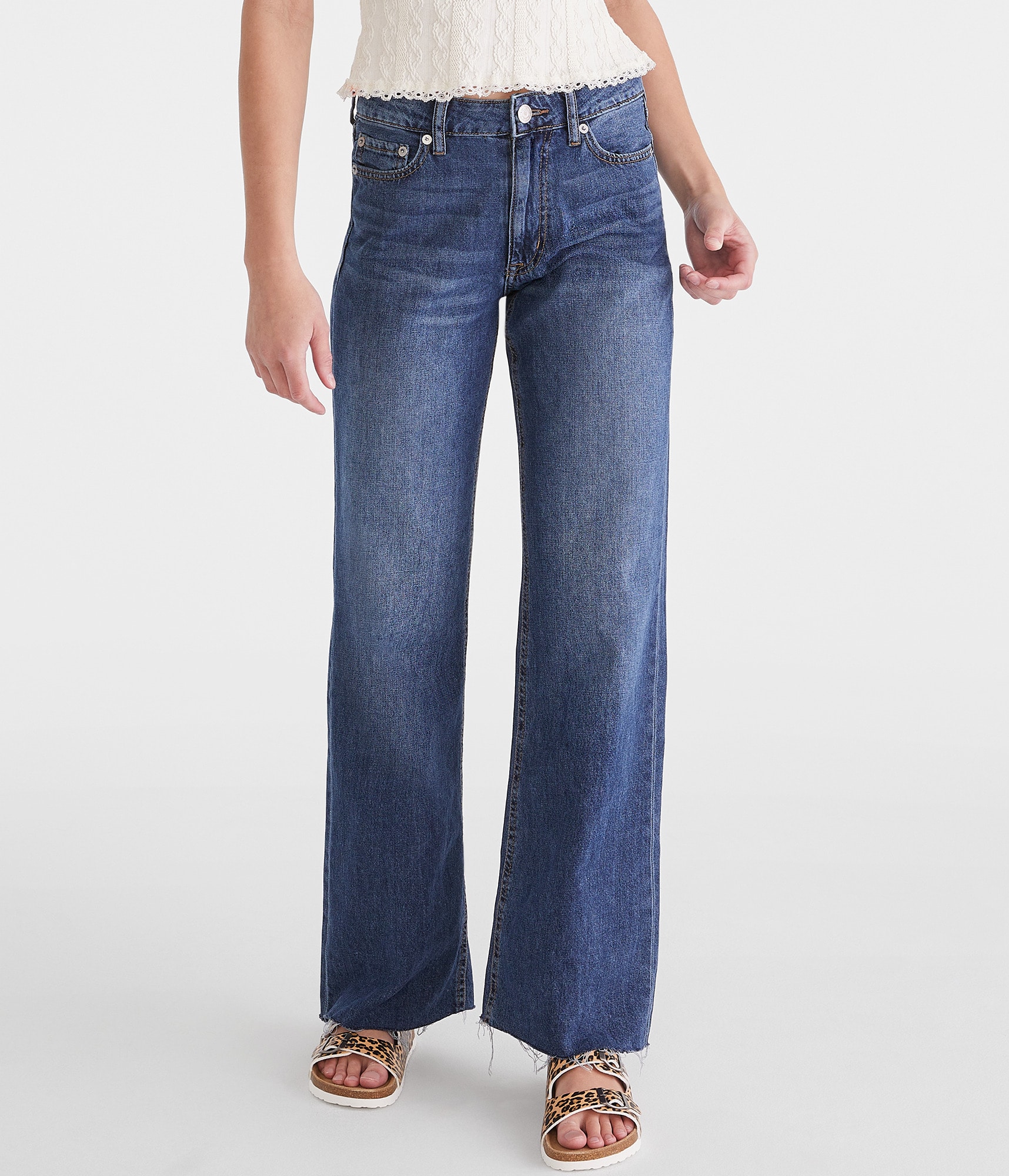 High-Rise Wide Leg Jean