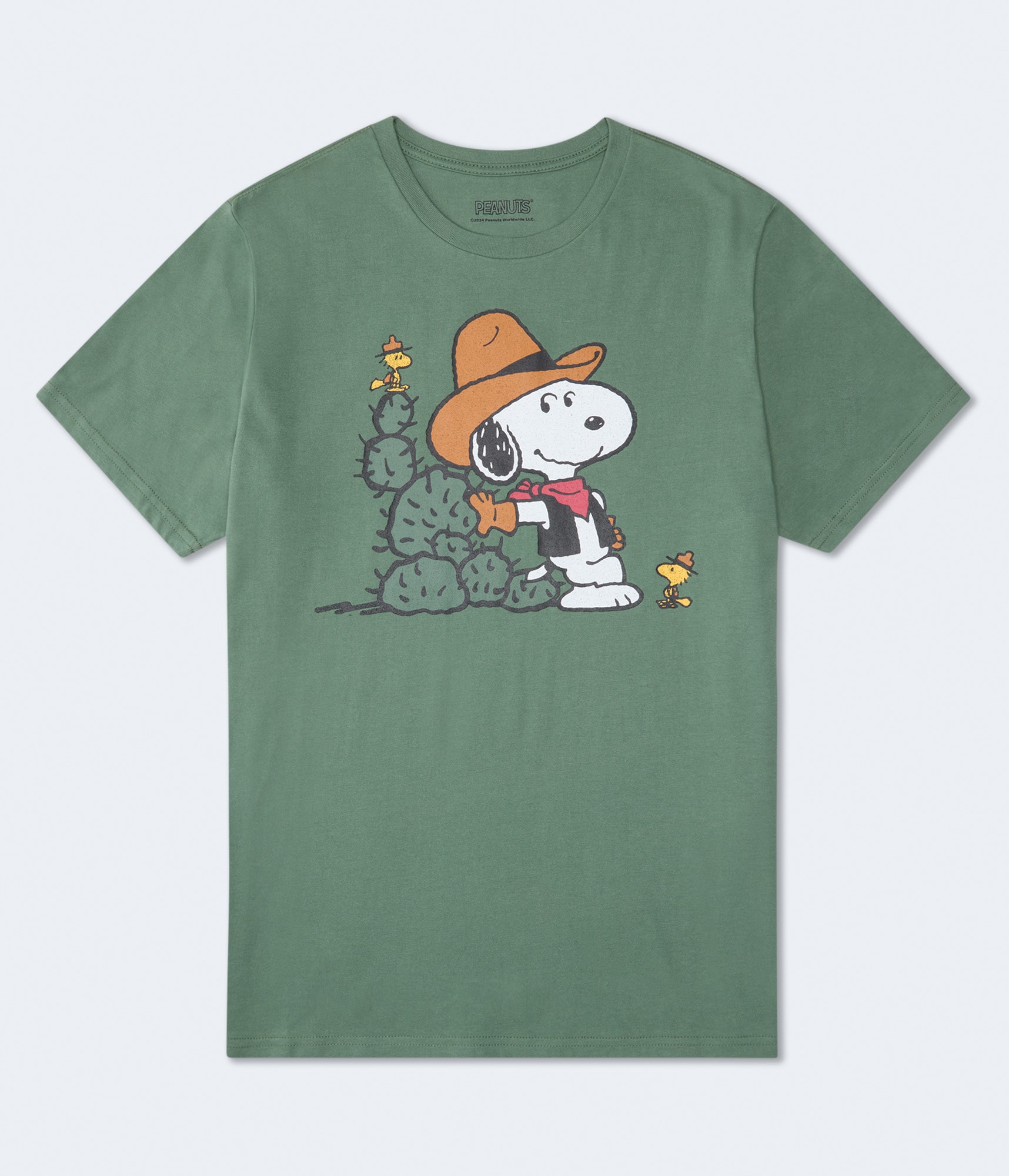 Cactus Cowboy Snoopy Relaxed Graphic Tee