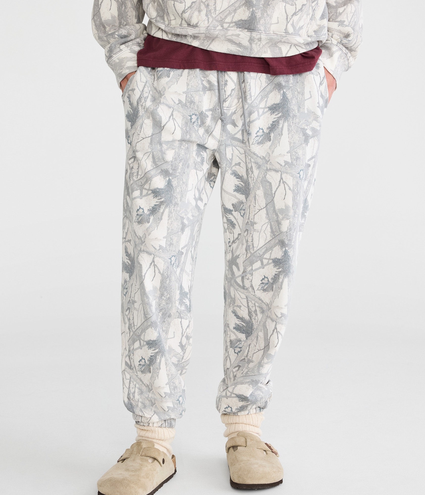 Cloud Soft Forest Camo Jogger Sweatpants