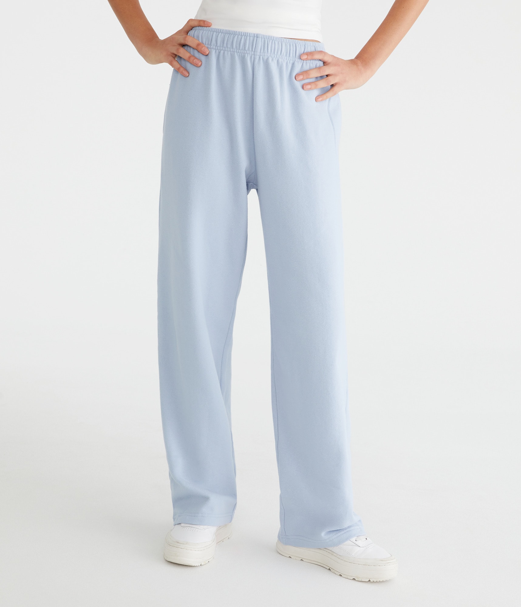 Cloud Soft Mid-Rise Straight Leg Sweatpants