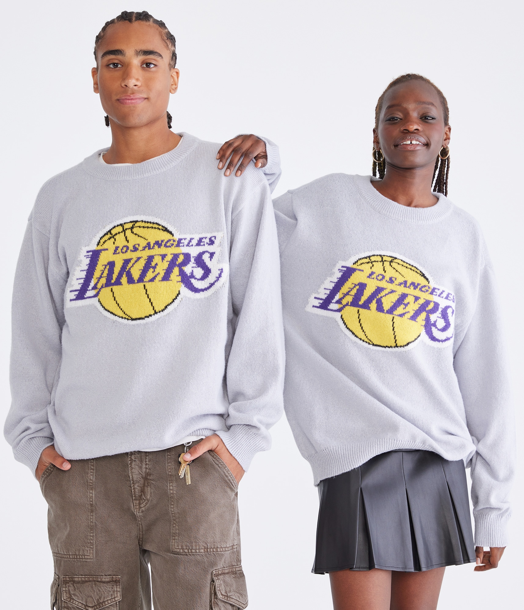 Los Angeles Lakers Crew Sweater