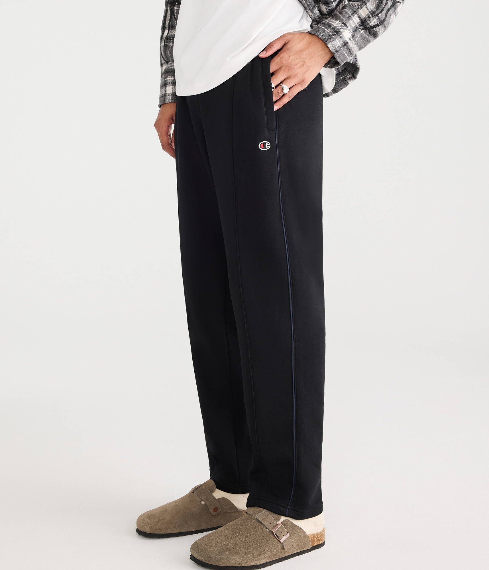 Champion Pintuck Straight Leg Sweatpants