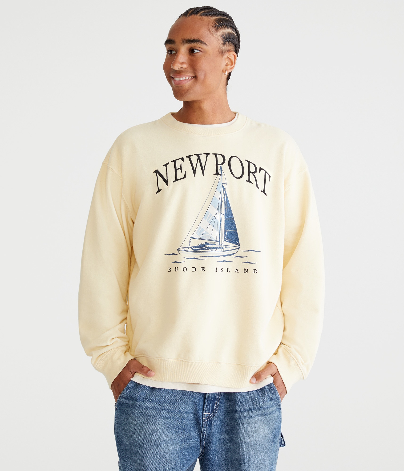 Newport Rhode Island Crew Sweatshirt