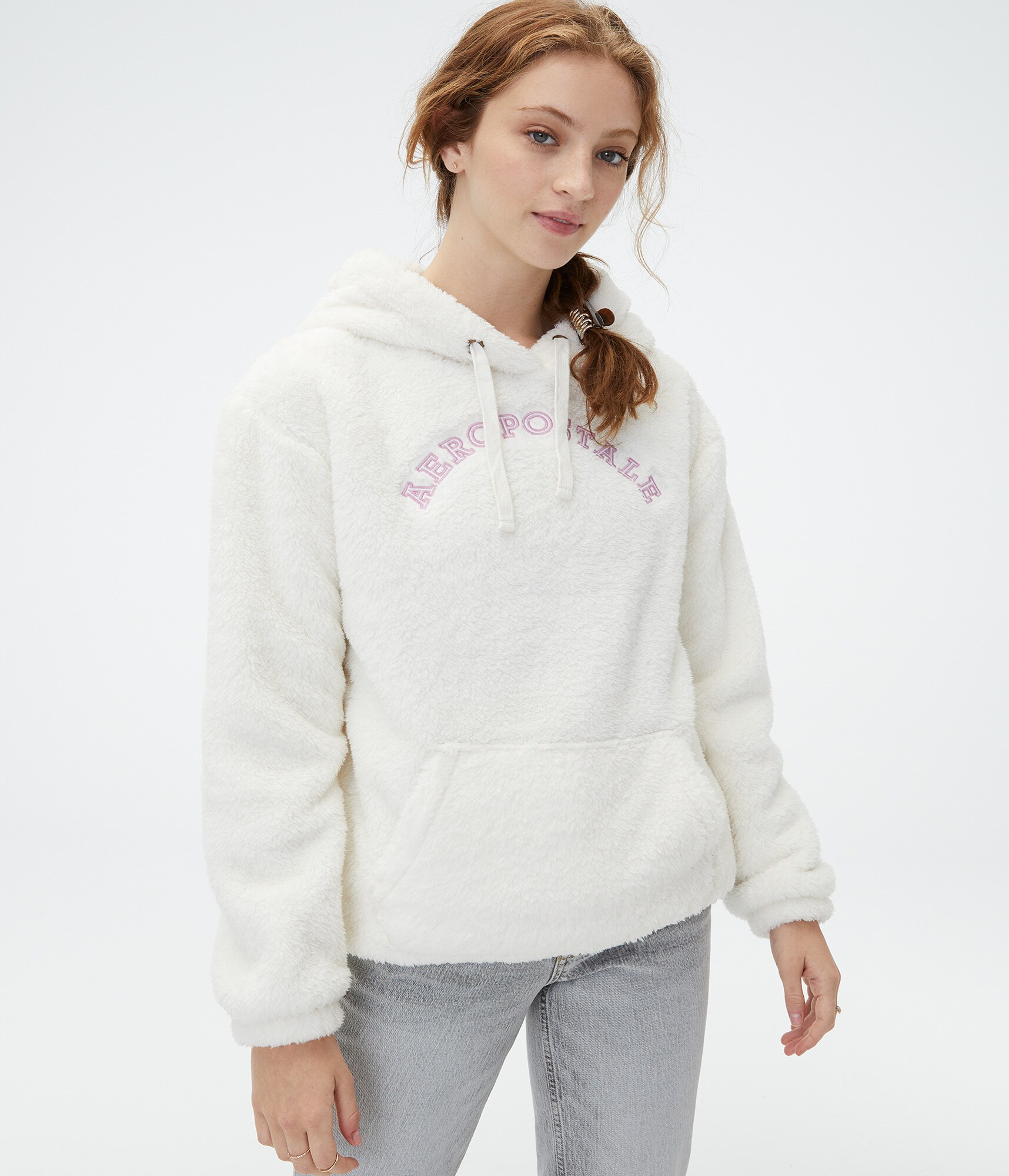 aeropostale sherpa hoodie