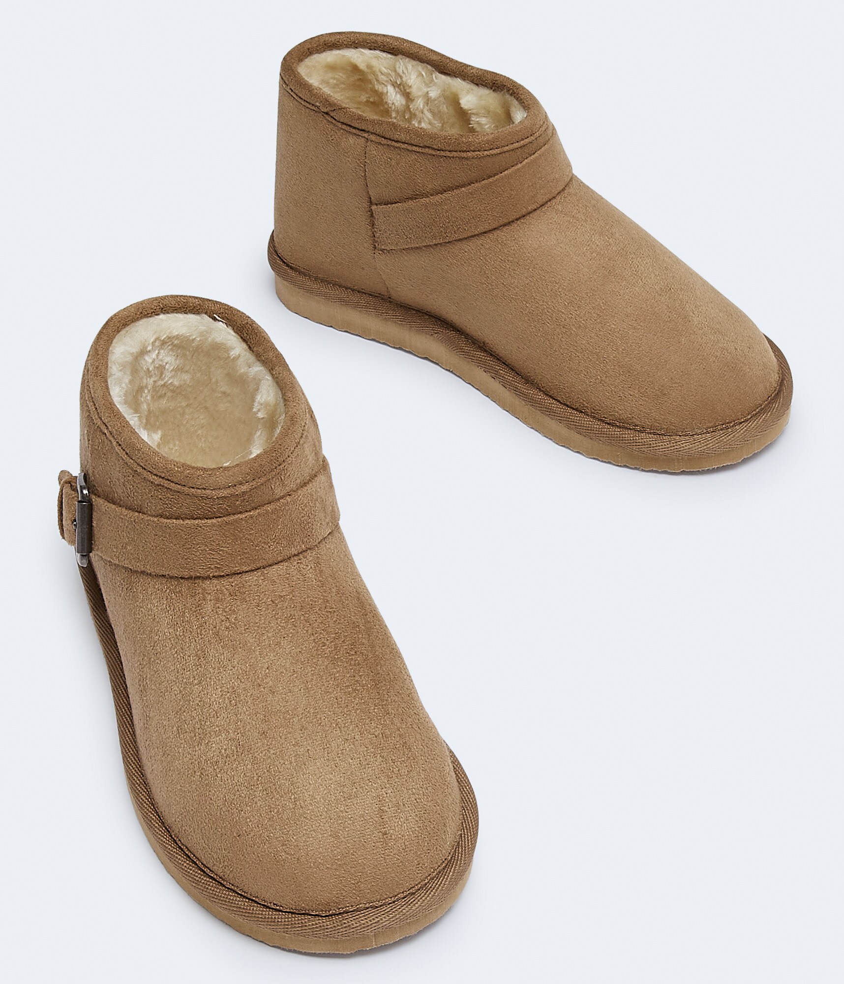 AéRopostale suede natural fauk Sheerling boot Aéropostale Faux Suede Boots for Women | Mercari main image 2