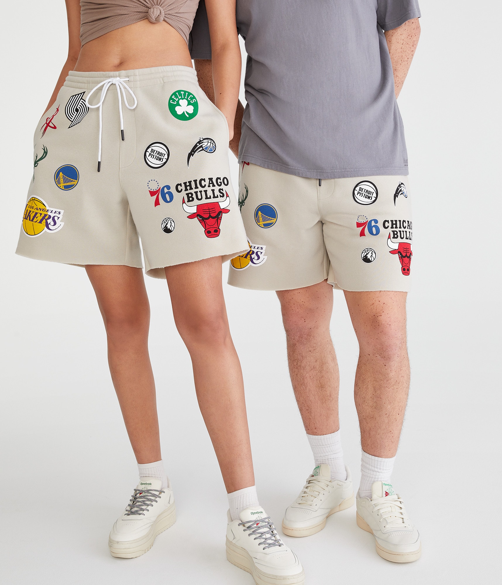 NBA Team Logos Fleece Shorts 6