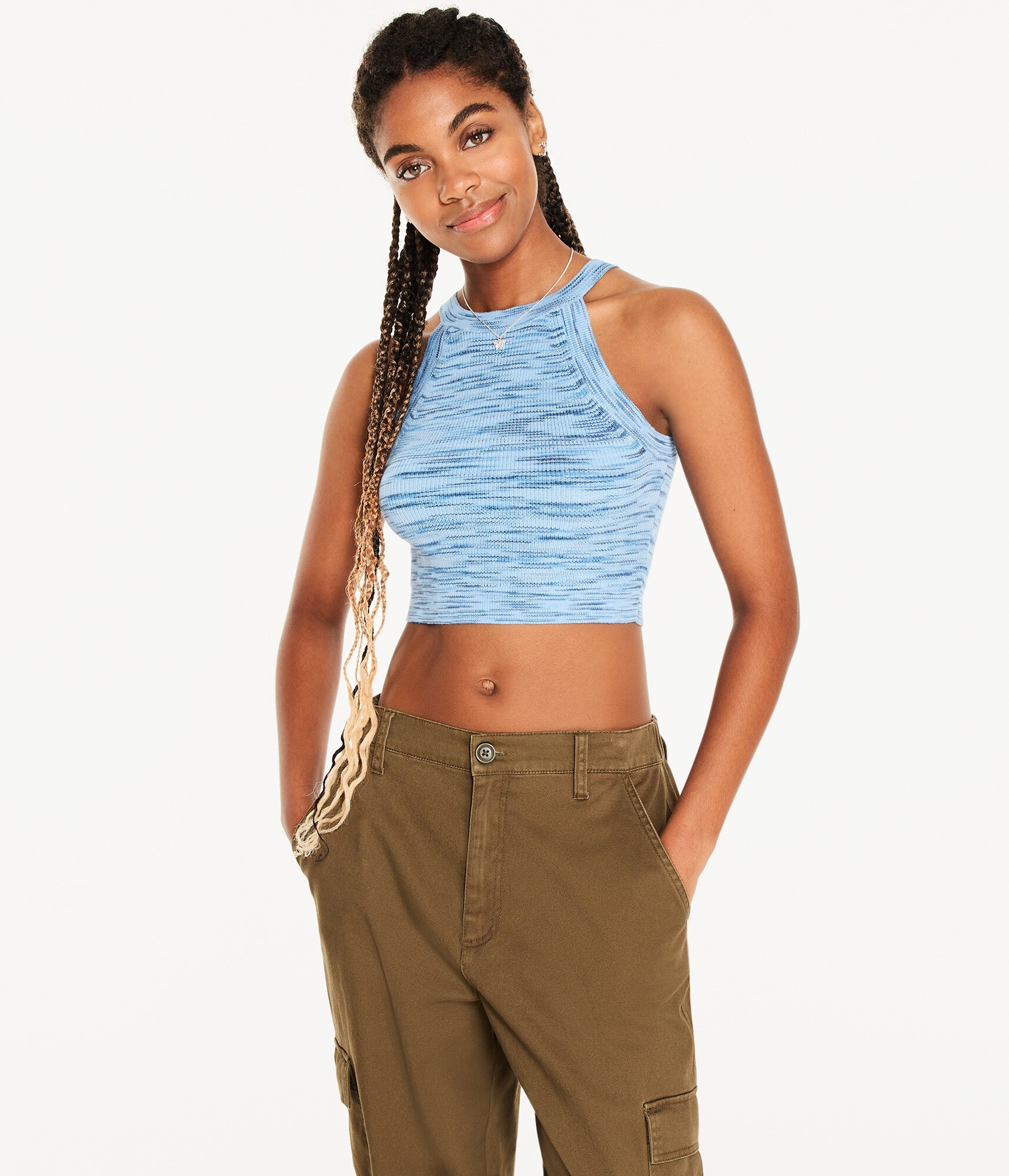 トップス baserange NAPE CROP PULLOVER NAPE TANK Baserange ~ Nape Crop Pullover | MAIMOUN