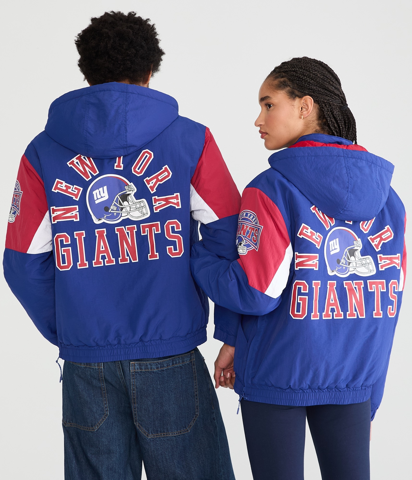 GIANTS フード付きジャケット New York Giants Hooded Sideline Jacket