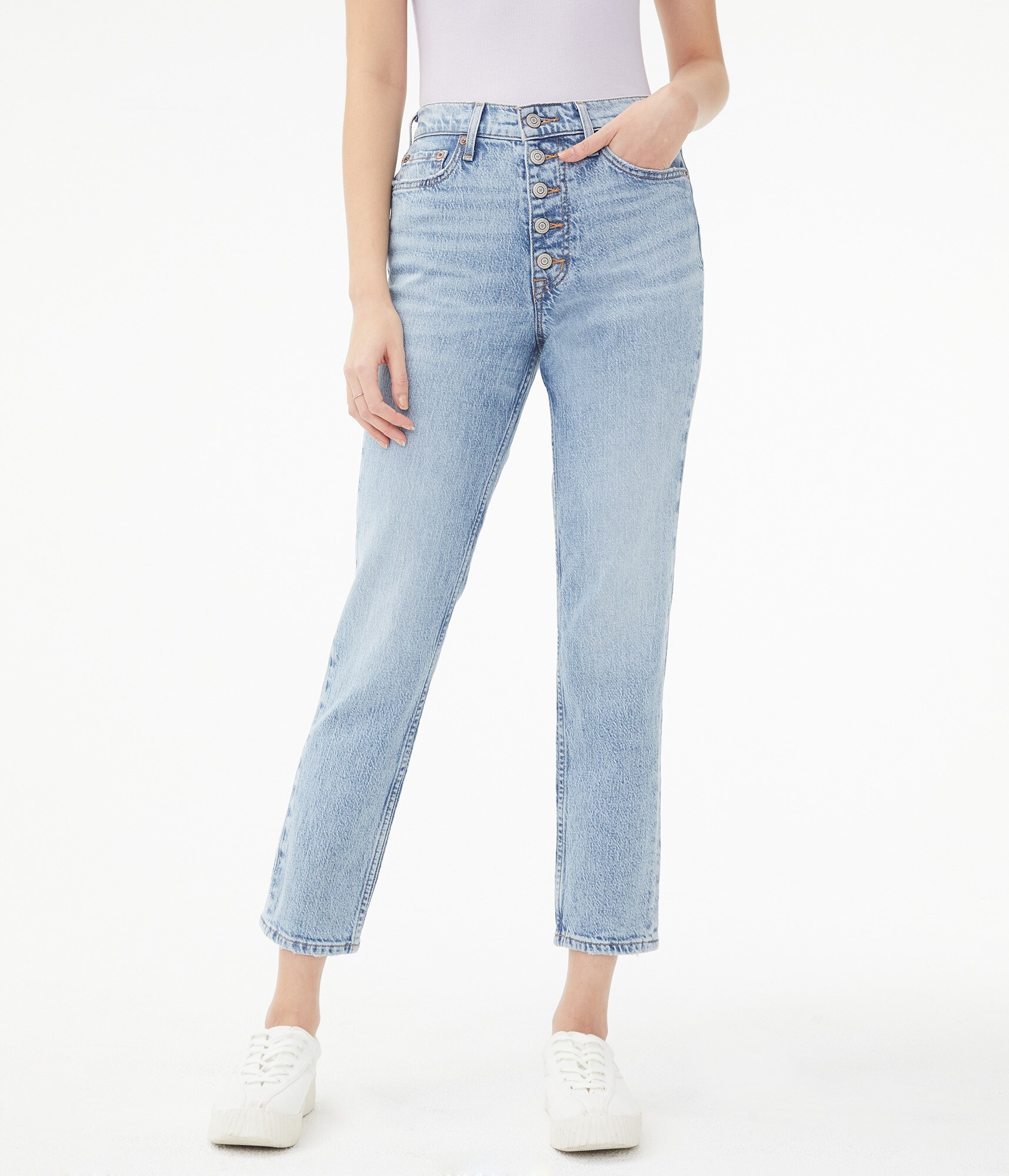 aeropostale mom jeans