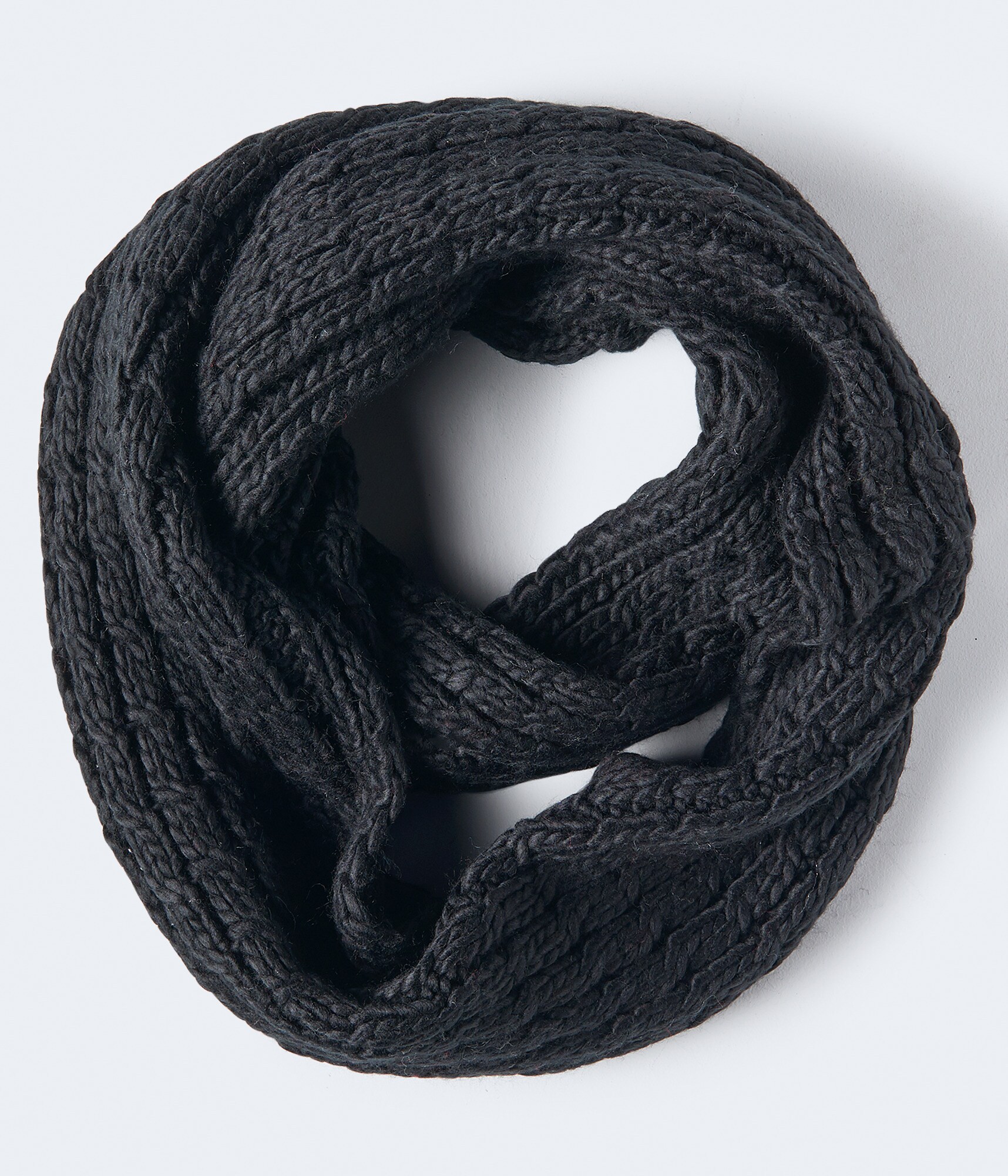 Cable Knit Infinity Scarf