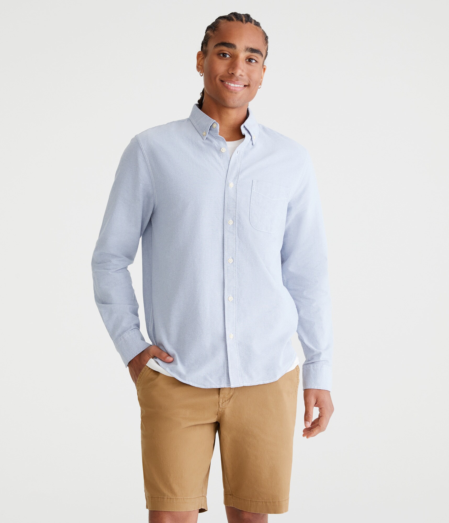 Long Sleeve Oxford Shirt
